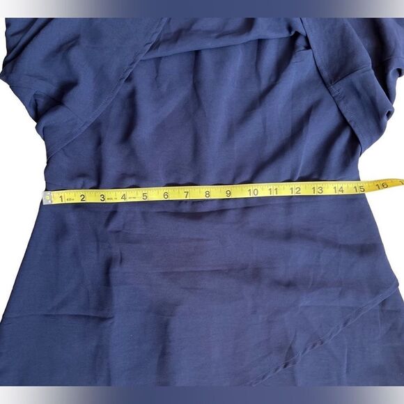 Navy blue LG flutter dress romper - Picture 12 of 12